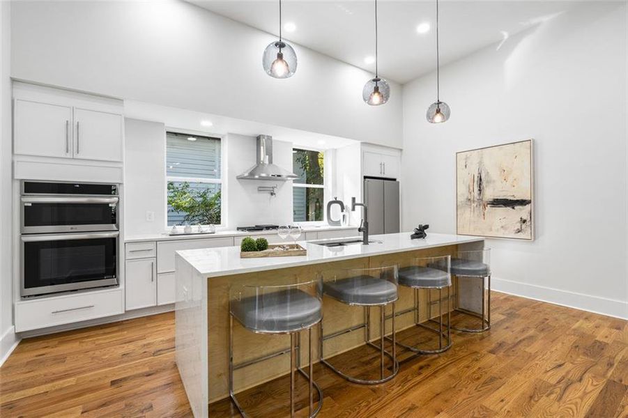 Furnished interior view inside a new home in , Atlanta (Image 44). Furnished interior view inside a new home in , Atlanta (Image 44).