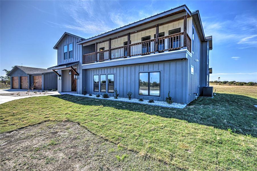 Exterior details and patio area of a home in , Moody (Image 27).