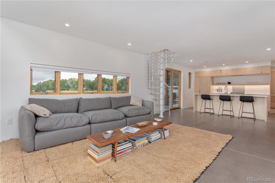 Furnished interior view inside a new home in , Crestone (Image 6).