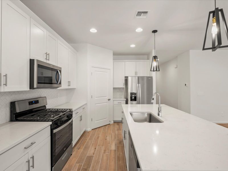 Furnished interior view inside a new home in Alamar at Rocking K, Tucson (Image 4).