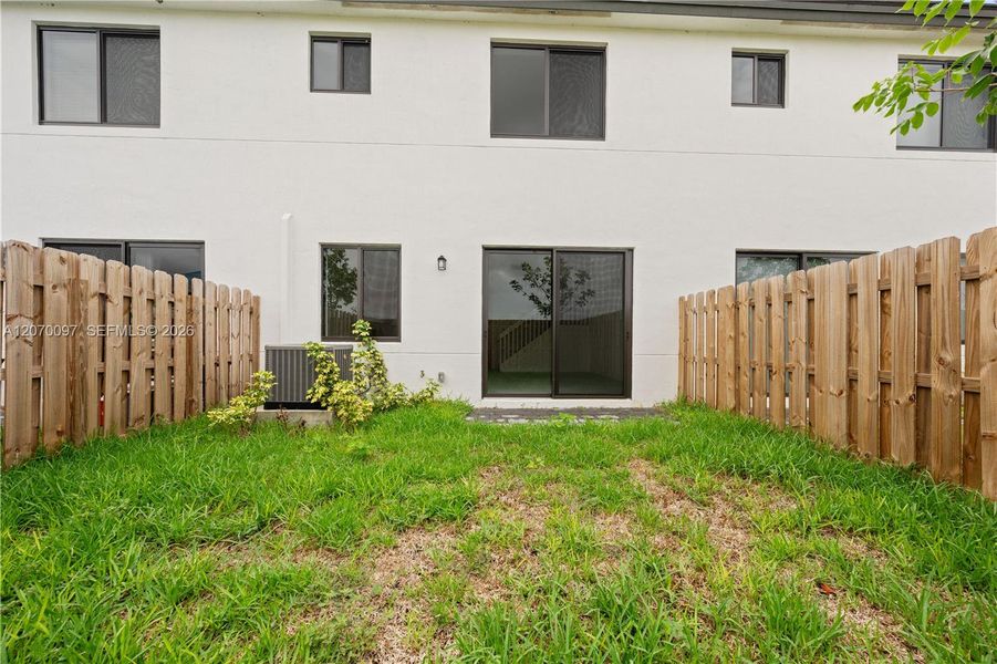 Exterior details and patio area of a home in Century Park Square, Florida City (Image 18). Exterior details and patio area of a home in Century Park Square, Florida City (Image 18).