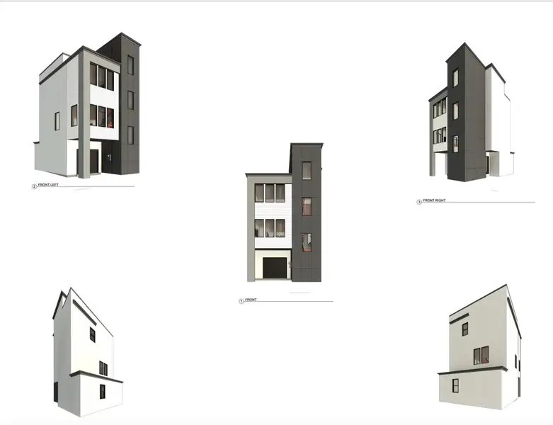 Front exterior of a new home in , Houston, TX, highlighting curb appeal (Image 1). Front exterior of a new home in , Houston, TX, highlighting curb appeal (Image 1).