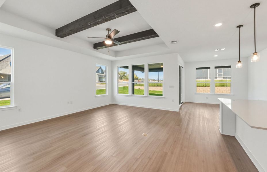 Representative unfurnished interior of a home built from the Mystique by Del Webb in Del Webb Sonoma Verde, Rockwall (Image 13).