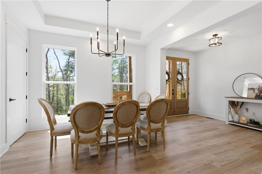 Furnished interior view inside a new home in , Demorest (Image 19).