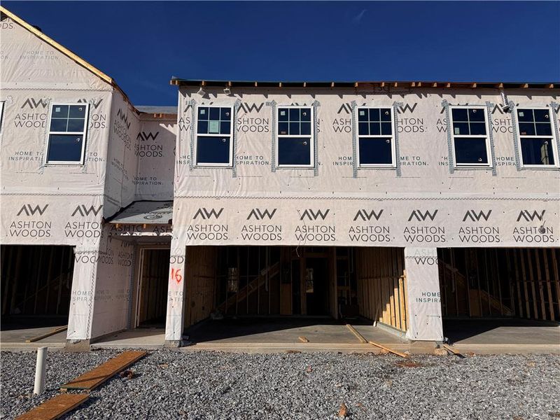 In-progress construction of a new home in Leydenview, Mableton, GA (Image 33).