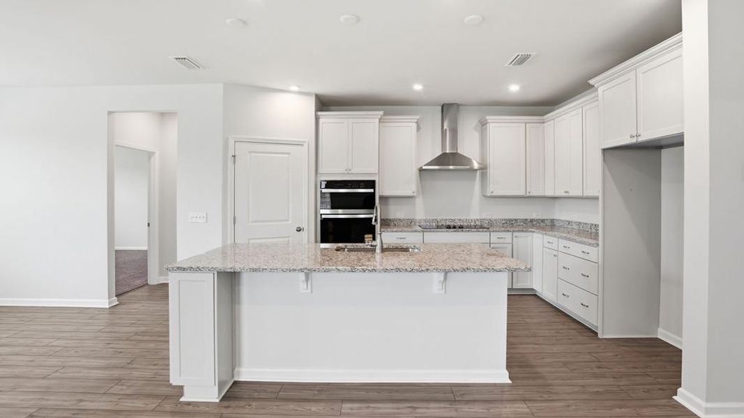 Furnished interior view inside a new home in Midpoint at New Riverside, Bluffton (Image 5).