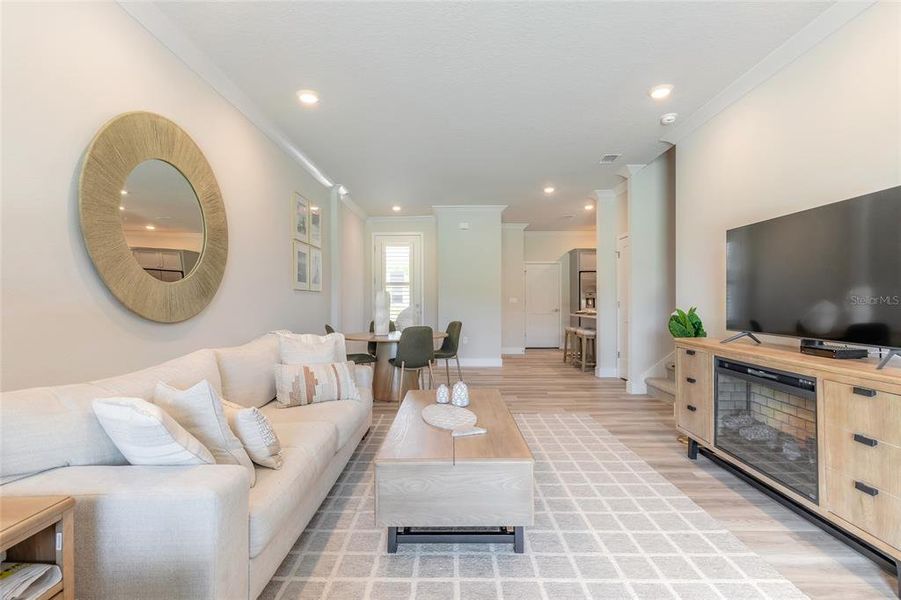 Furnished interior view inside a new home in , New Smyrna Beach (Image 5).