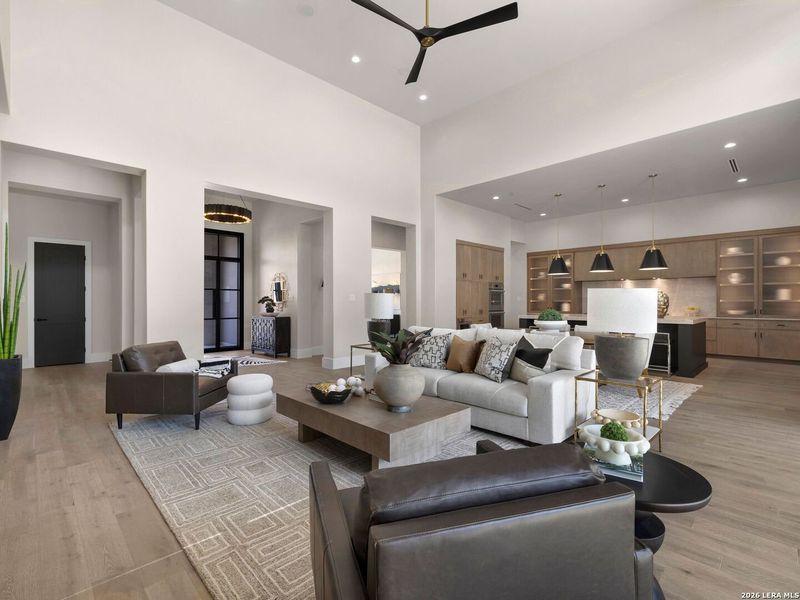 Furnished interior view inside a new home in , San Antonio (Image 17).