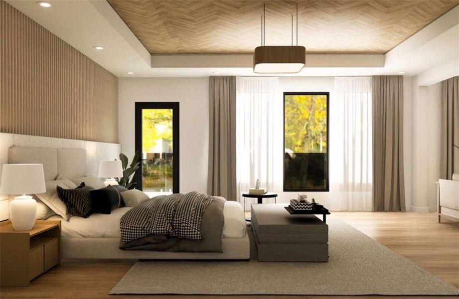 Furnished interior view inside a new home in , McDonough (Image 12).