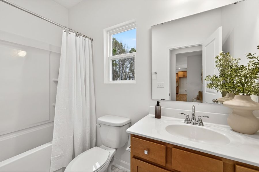 Furnished interior view inside a new home in Nathans Ridge, Lillington (Image 15).