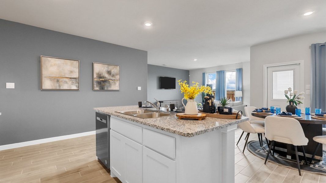 Furnished interior view inside a new home in Vista Park, Decatur (Image 7).