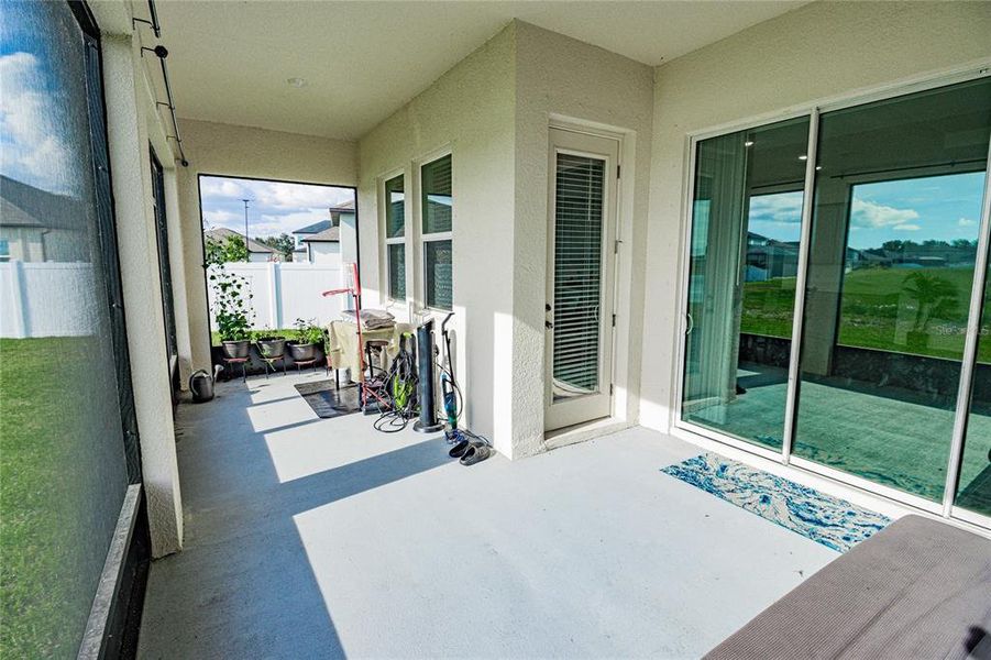 Exterior details and patio area of a home in Triple Creek: The Executives, Riverview (Image 22).