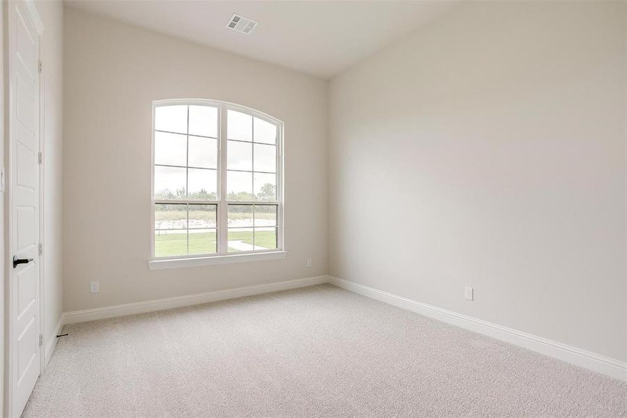 Carpeted spare room featuring a healthy amount of sunlight