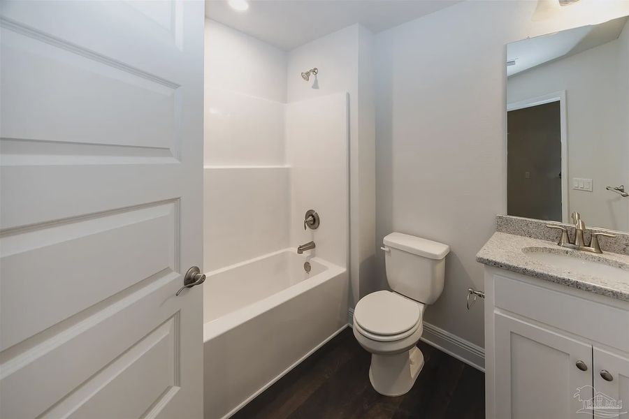 Furnished interior view inside a new home in Emmaline Gardens, Milton (Image 14).