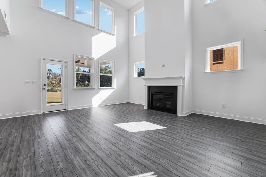 Spacious, unfurnished interior of a new home in Kennison Creek, Cumming (Image 10). Spacious, unfurnished interior of a new home in Kennison Creek, Cumming (Image 10).