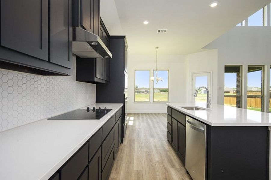 Representative furnished interior of a home built from the The Cottonwood by Sumeer Homes in Stone Henge II, Sanger (Image 5). Representative furnished interior of a home built from the The Cottonwood by Sumeer Homes in Stone Henge II, Sanger (Image 5).