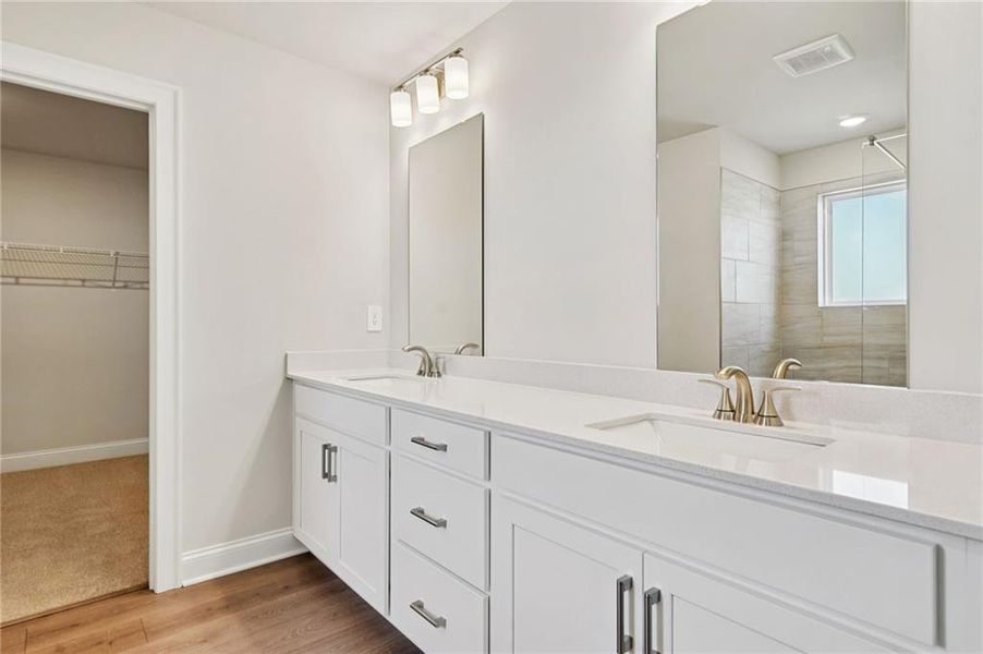 Furnished interior view inside a new home in River Pointe, Monroe (Image 13).