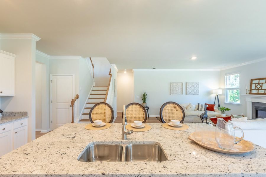Furnished interior view inside a new home in Mallard Crossing, Summerville (Image 9).
