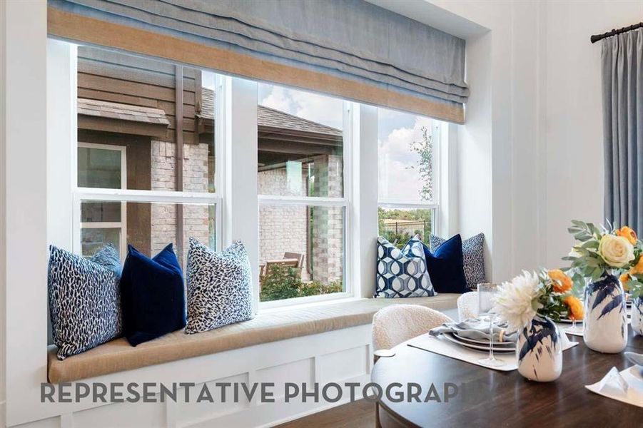 Furnished interior view inside a new home in Landmark, Denton (Image 13).