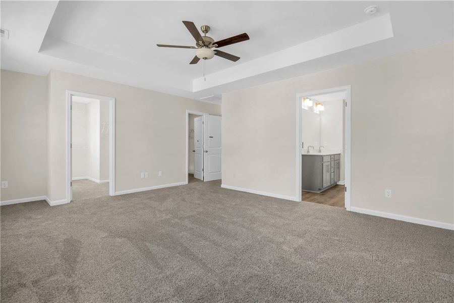 Spacious, unfurnished interior of a new home in Brownstone Park, Easley (Image 18).