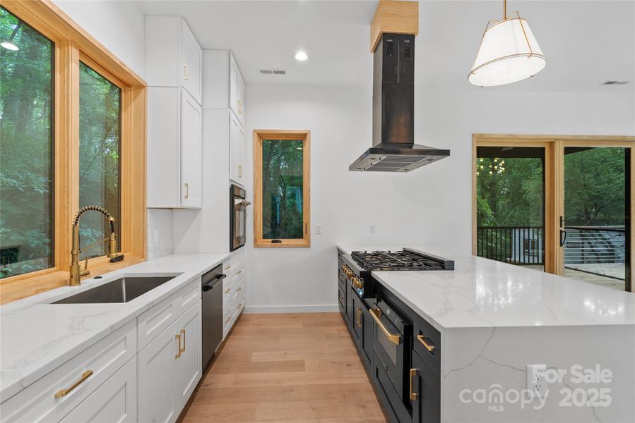 Furnished interior view inside a new home in , Asheville (Image 15).