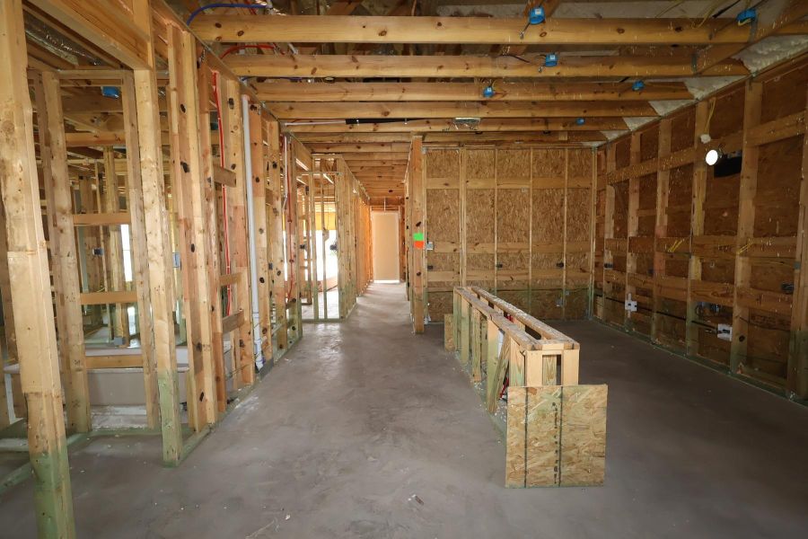 In-progress construction of a new home in Meridiana - Terrace Collection, Manvel, TX (Image 6).