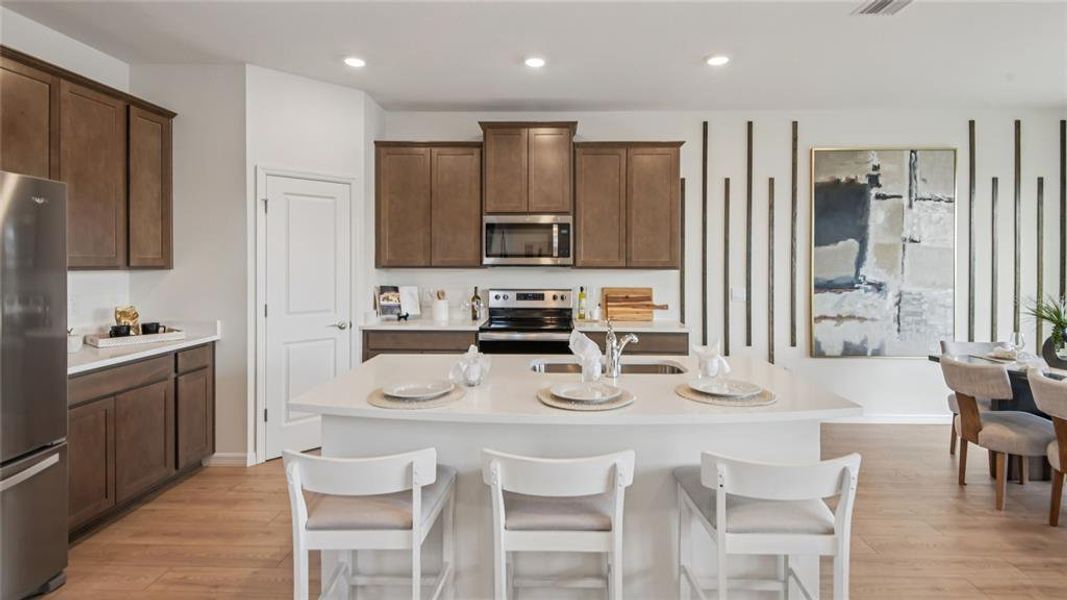 Furnished interior view inside a new home in Sandal Key, Weeki Wachee (Image 26).