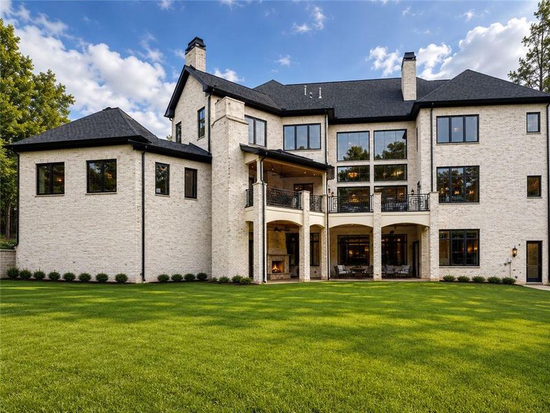 Exterior details and patio area of a home in , Alpharetta (Image 3).