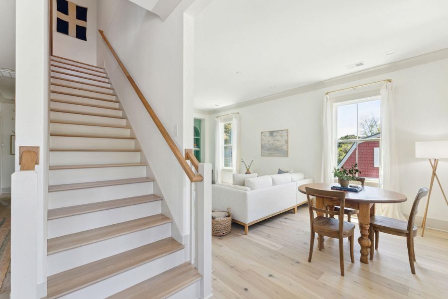Furnished interior view inside a new home in , Folly Beach (Image 7).