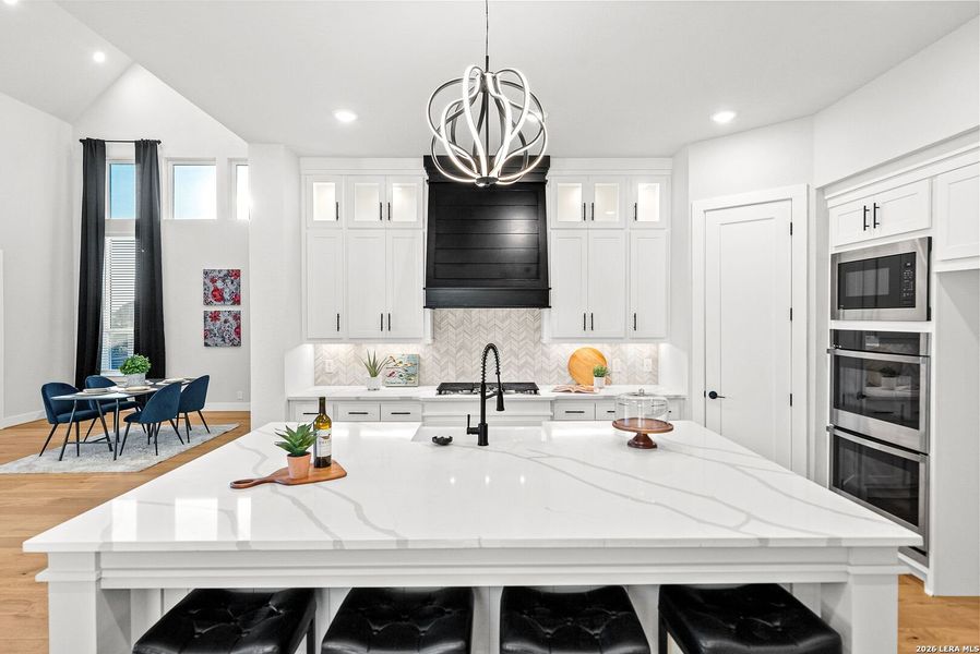 Furnished interior view inside a new home in Ventana, Bulverde (Image 12).