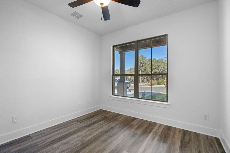 Study at Front of Home