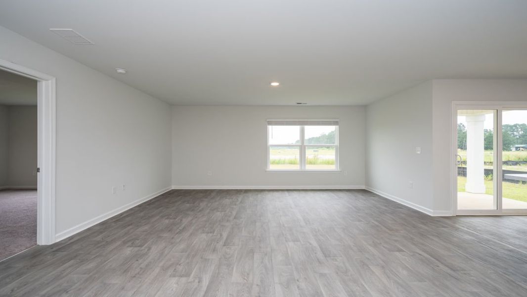 Representative unfurnished interior of a home built from the KERRY by D.R. Horton in Stanbury Creek, Supply (Image 25).
