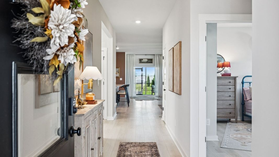 Furnished interior view inside a new home in Harvest Point, Spring Hill (Image 9).