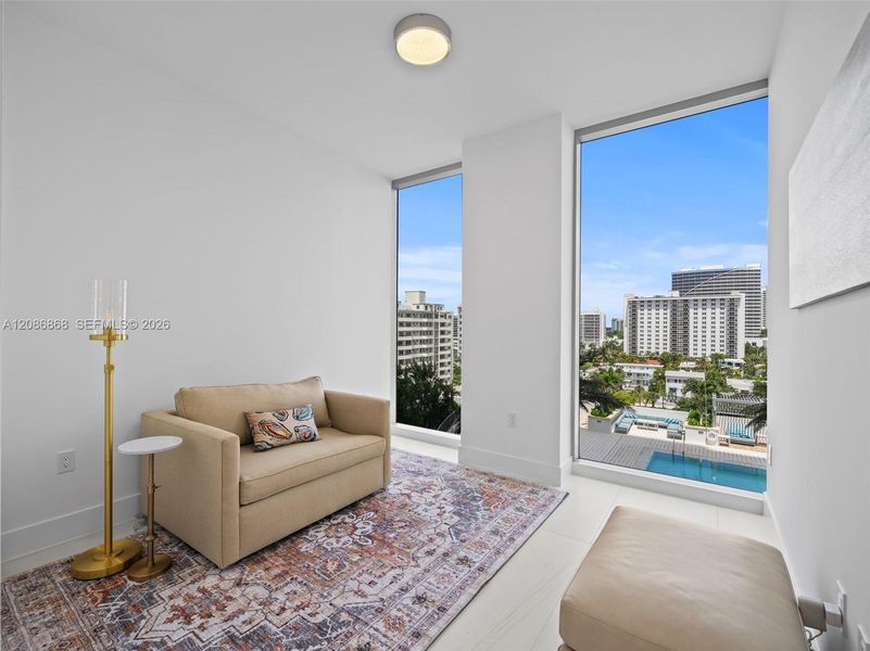 Furnished interior view inside a new home in , Fort Lauderdale (Image 40).