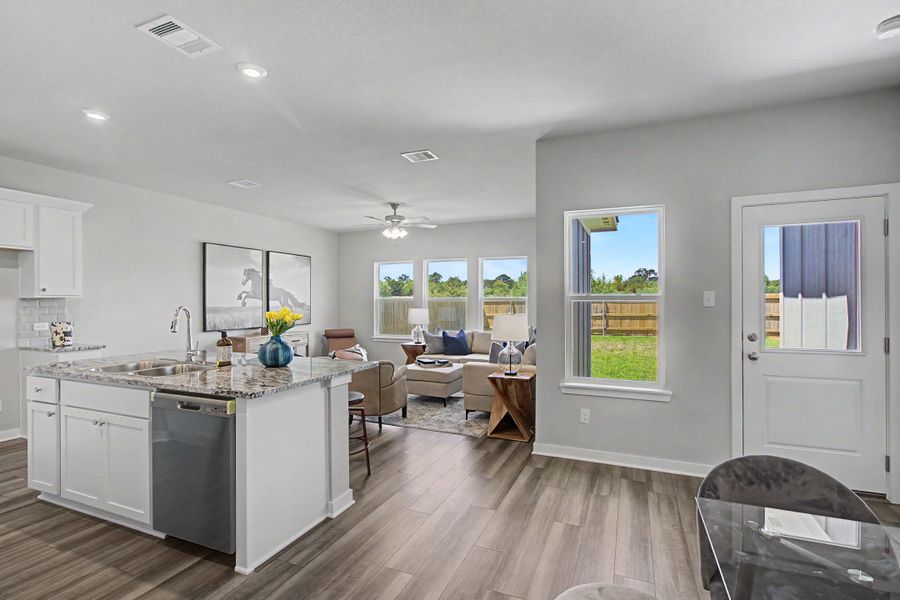 Furnished interior view inside a new home in Pleasant Hill, Bryan (Image 5).