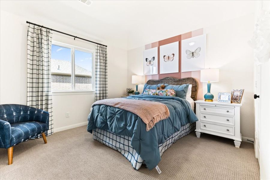 Furnished interior view inside a new home in La Terra at Uptown Celina, Celina (Image 19).