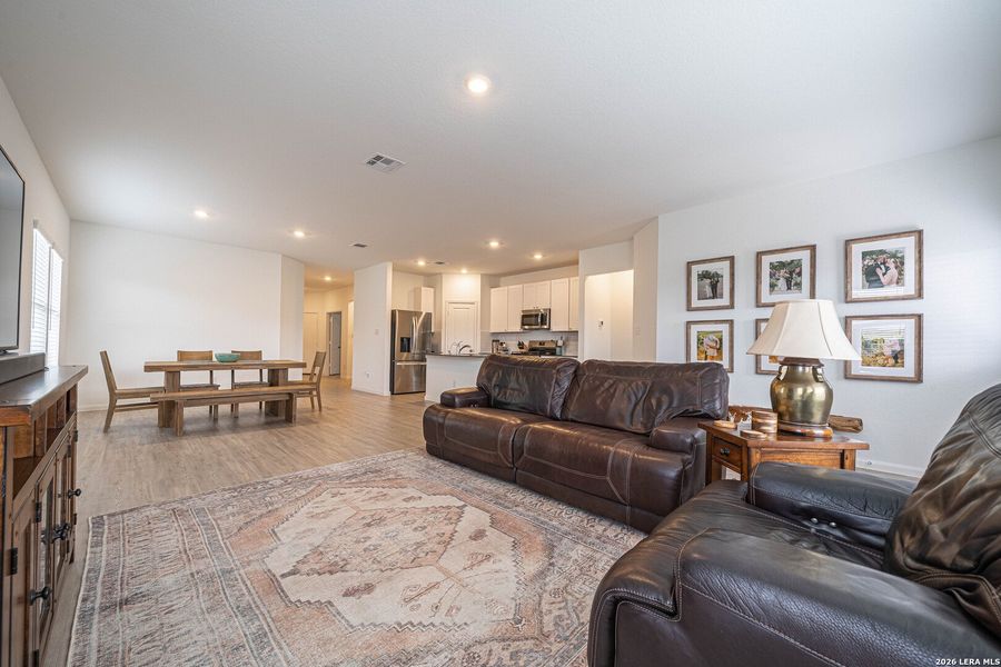 Furnished interior view inside a new home in Hidden Trails, Bulverde (Image 6).