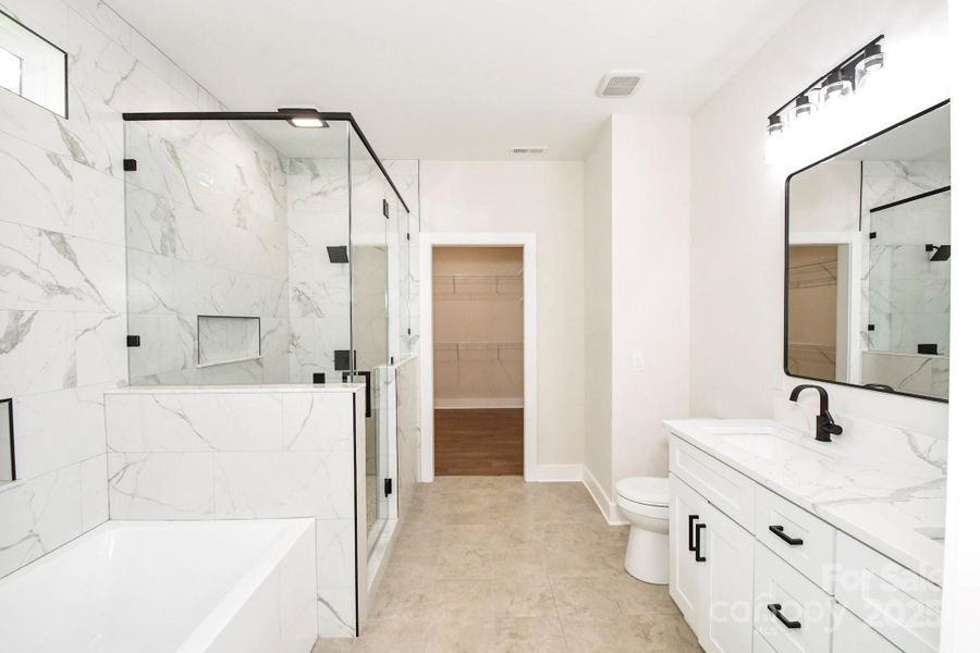 Furnished interior view inside a new home in , Marshville (Image 10).