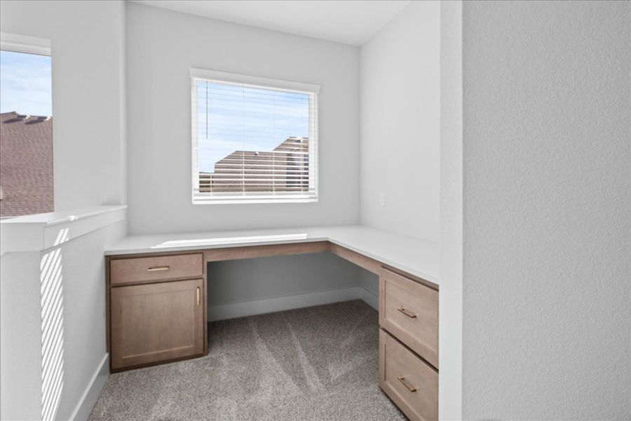 Furnished interior view inside a new home in Sweetwater, Austin (Image 14).