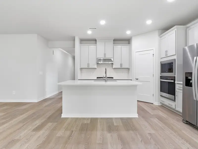 Furnished interior view inside a new home in Marshburn Landing - Signature Series, Wendell (Image 3).