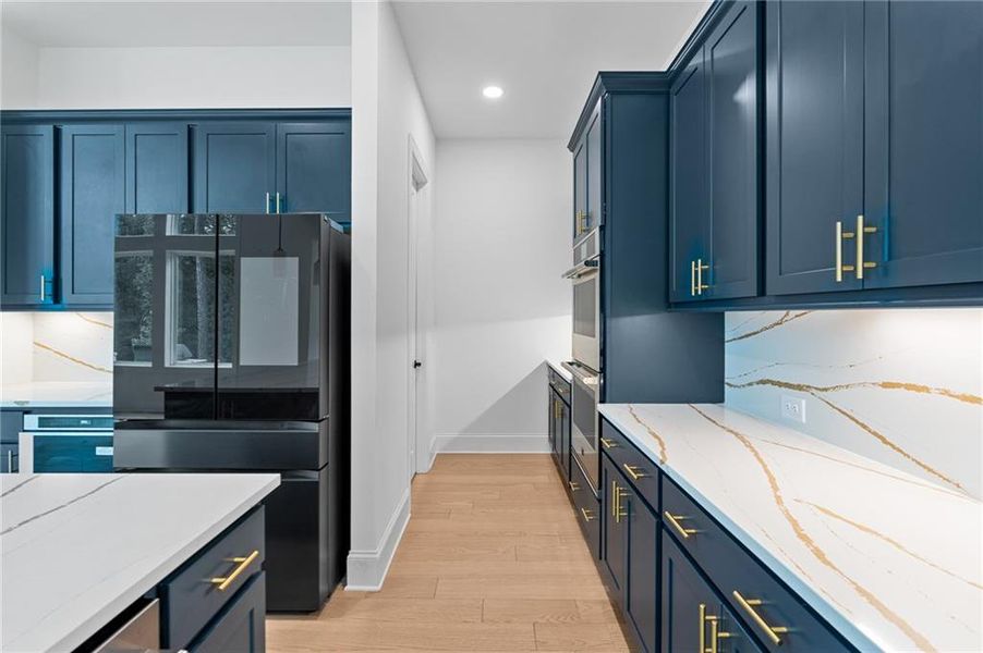 Furnished interior view inside a new home in , Marietta (Image 12).