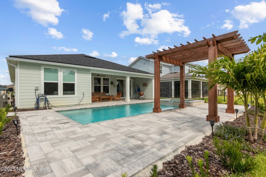 Front exterior of a new home in , Yulee, FL, highlighting curb appeal (Image 2). Front exterior of a new home in , Yulee, FL, highlighting curb appeal (Image 2).