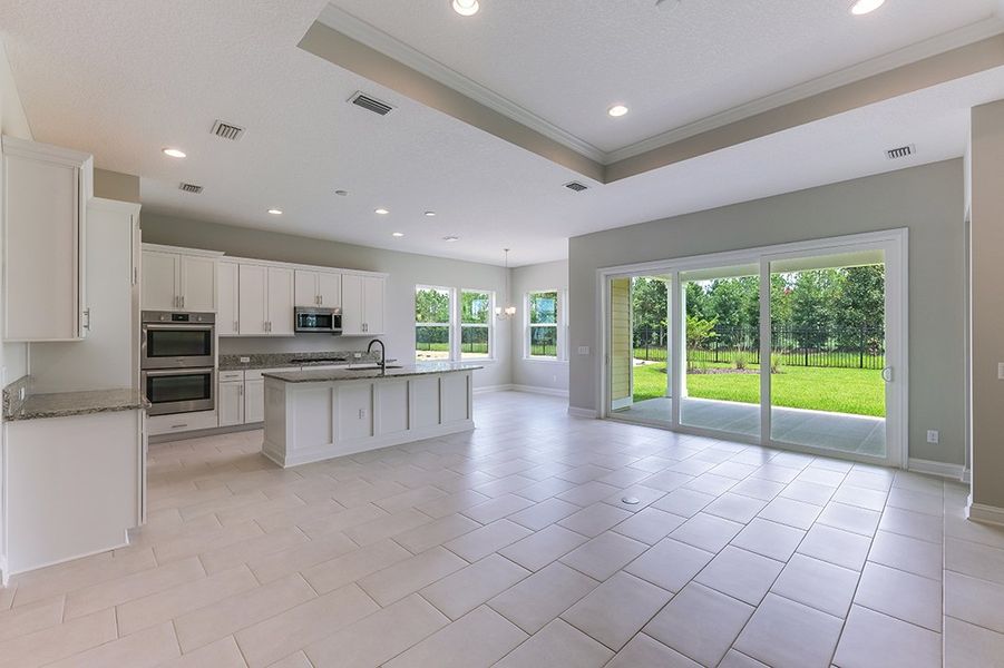 Representative unfurnished interior of a home built from the Washington by Riverside Homes in Hidden Creek at SilverLeaf Phase 2, St. Augustine (Image 15). Representative unfurnished interior of a home built from the Washington by Riverside Homes in Hidden Creek at SilverLeaf Phase 2, St. Augustine (Image 15).