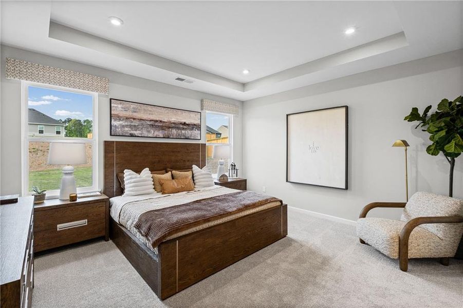 Furnished interior view inside a new home in Pickens Bluff, Hiram (Image 17).