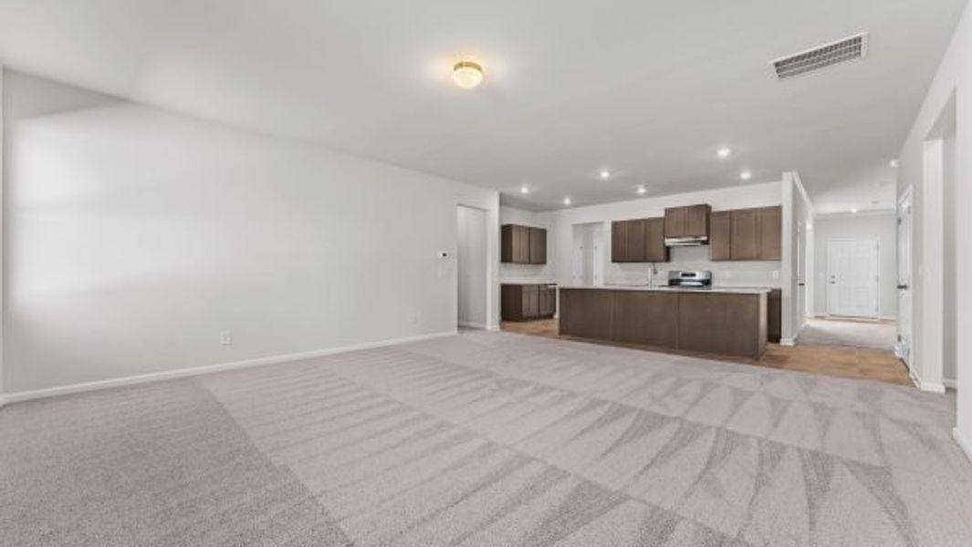 Representative unfurnished interior of a home built from the Lexington by Piedmont Residential in Hampton Ridge, Jefferson (Image 11).