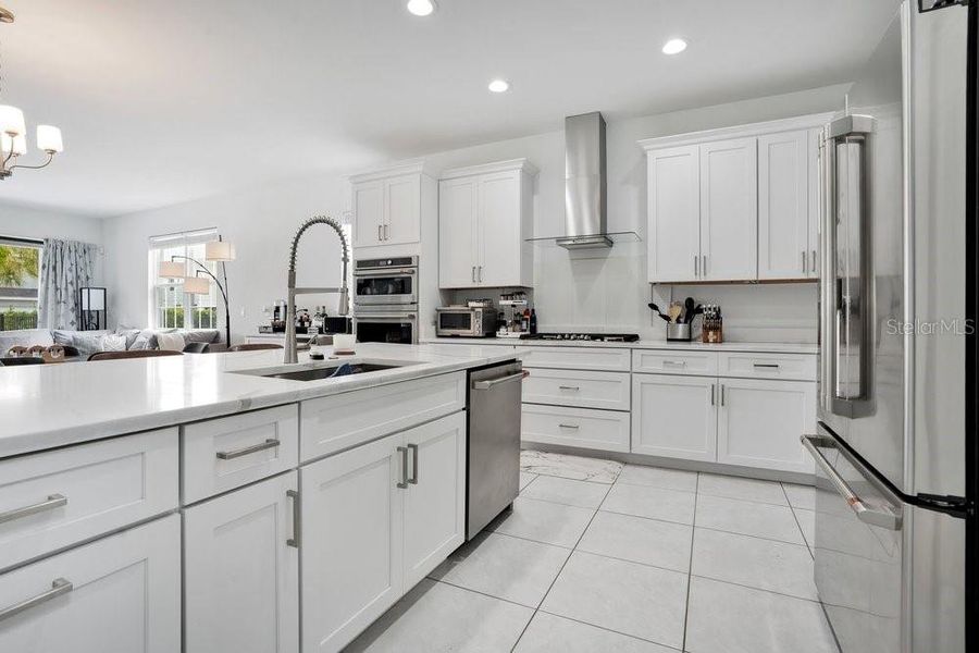 Furnished interior view inside a new home in , Reunion (Image 30).