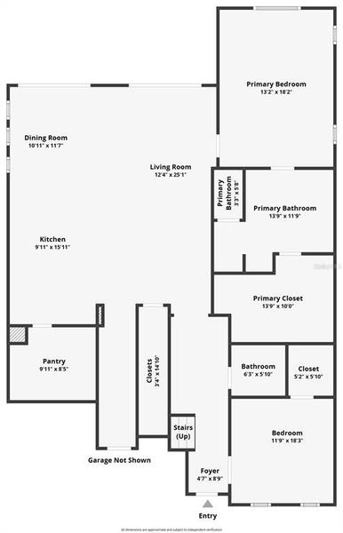 2D floor plan layout of this home in , Apollo Beach, FL (Image 2).