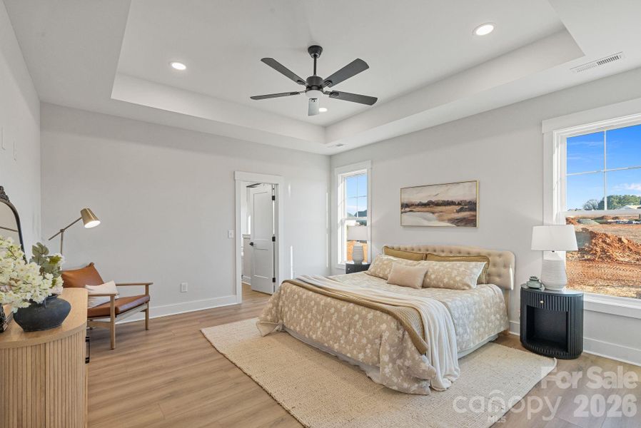 Furnished interior view inside a new home in , Salisbury (Image 37).