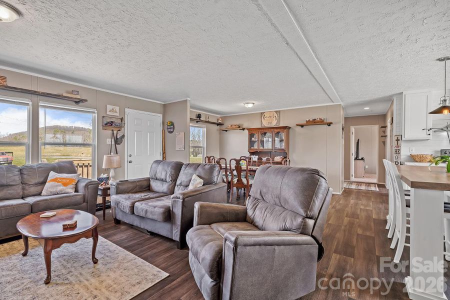 Furnished interior view inside a new home in , Hendersonville (Image 8).