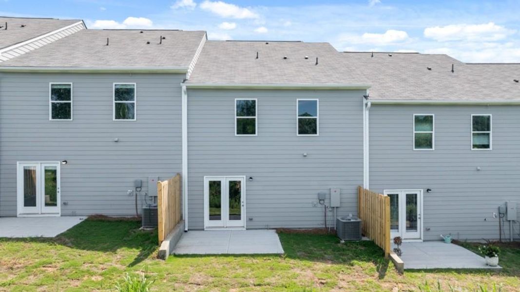 Exterior details and patio area of a home in Rolling Meadows, Jasper (Image 3).